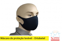 Máscara de proteção lavável - Ortobetel